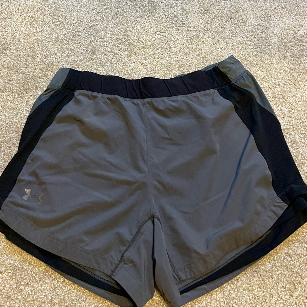 Under Armour women’s Gray and Black Shorts